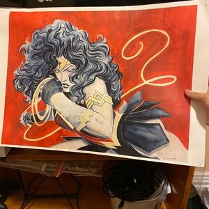 DC WONDER WOMAN CON POSTER